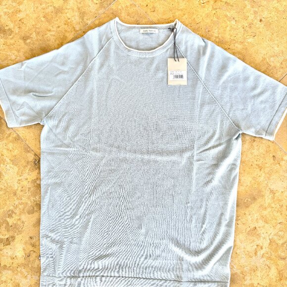 NWT Paul Taylor Knit Rolled Tshirt Size L - Picture 1 of 2